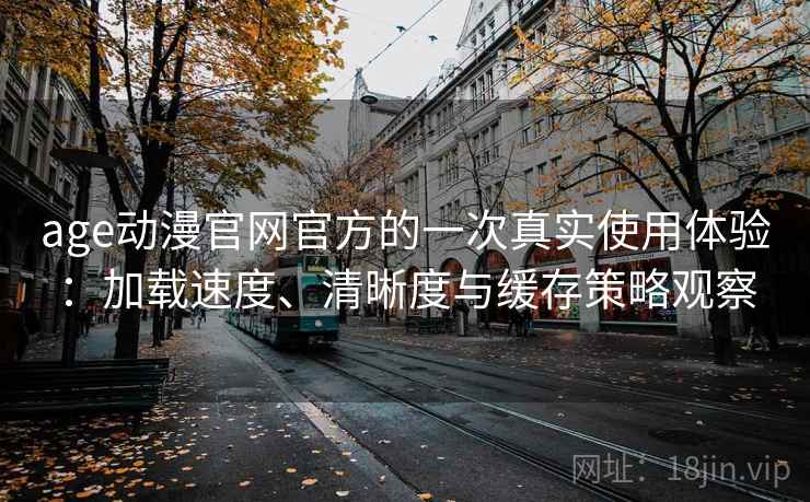 age动漫官网官方的一次真实使用体验:加载速度、清晰度与缓存策略观察 age动漫官网官方的一次真实使用体验:加载速度、清晰度与缓存策略观察